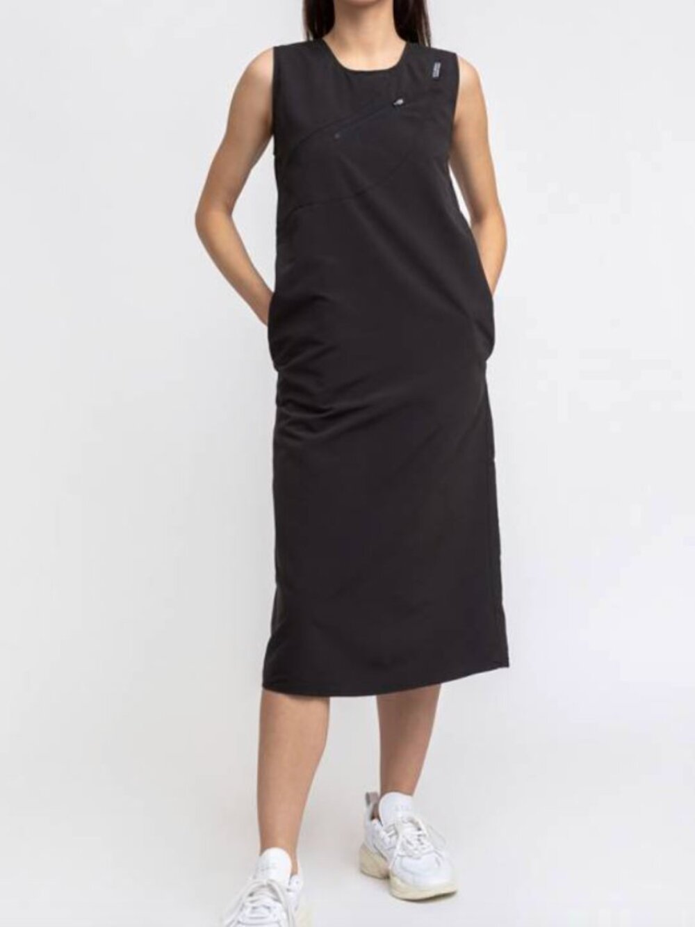 Black Stüssy Pocket Sun Dress